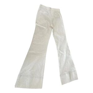 Faherty Cream Flare Pants
